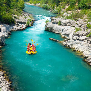 rafting and canyoning cetina river